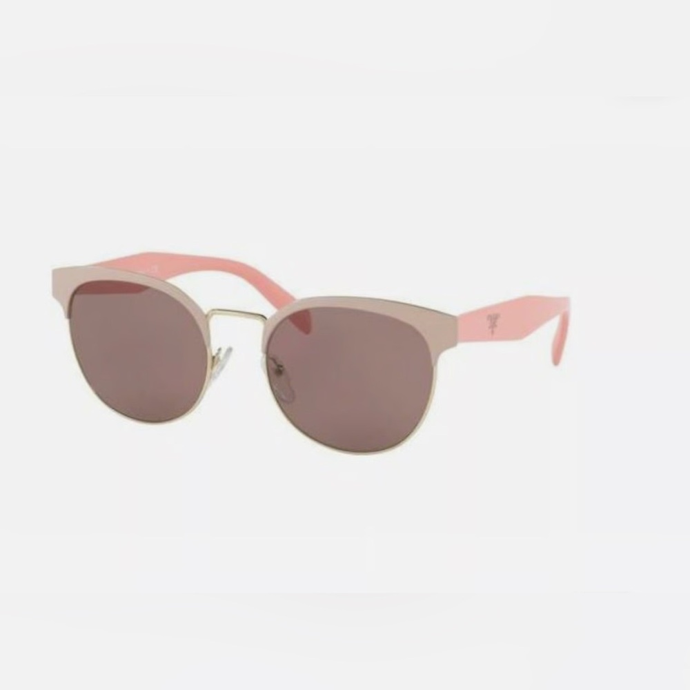 NWOT Prada Pink and Gold Sunglasses